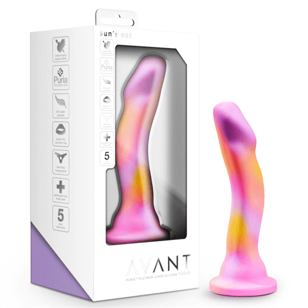 7.5 Inch Dildo Sun's Out Pink - Delightor