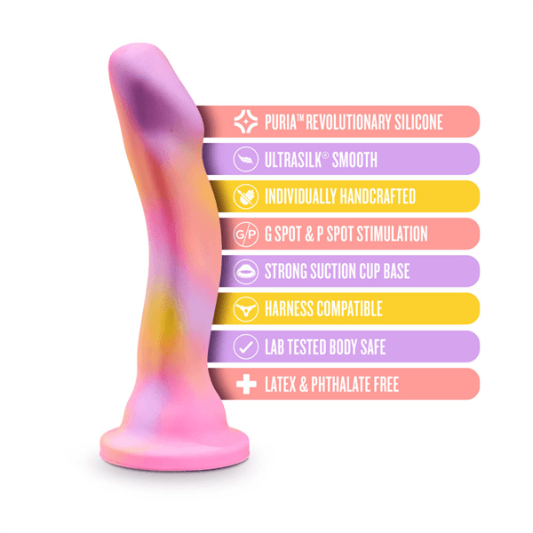 7.5 Inch Dildo Sun's Out Pink - Delightor