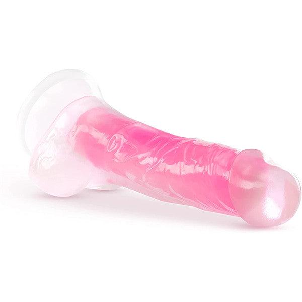 7.5 INCH Glow In Dark Dildo Pink - Delightor