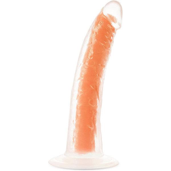 7.5 INCH Glow In Dark Dildo Yellow - Delightor