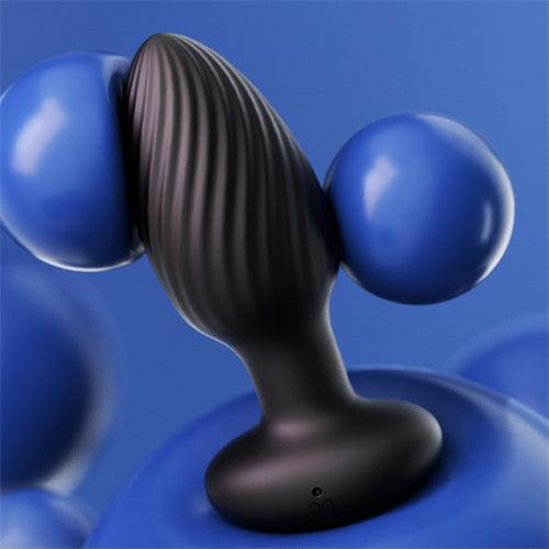 9 Vibration & 9 Rotation Anal Vibrating Butt Plug - Delightor