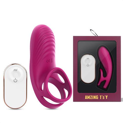 AMZING TOY_ Remote control Cock ring vibrator Nicholas-RCT - Delightor