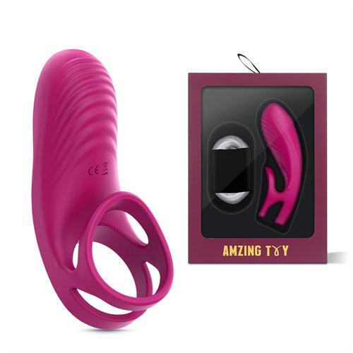 AMZING TOY_ Remote Control Cock Ring Vibrator Nicholas-RCT