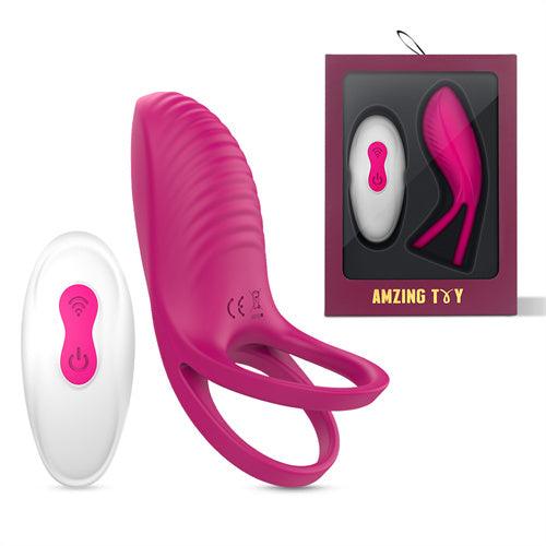 AMZING TOY_ Remote control Cock ring vibrator Trap-RCT - Delightor