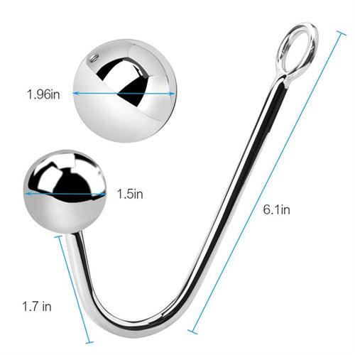 Anal Hook ( 2 Replaceable Balls ) - Delightor