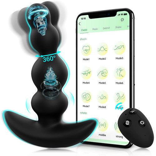 App & Remote Control Anal Vibrator Avery - Delightor