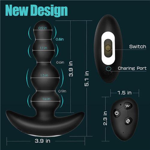 App & Remote Control Anal Vibrator Avery - Delightor