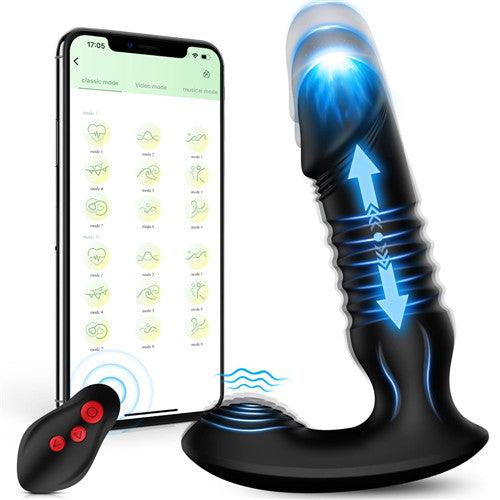 App & Remote Control Anal Vibrator Makayla - Delightor