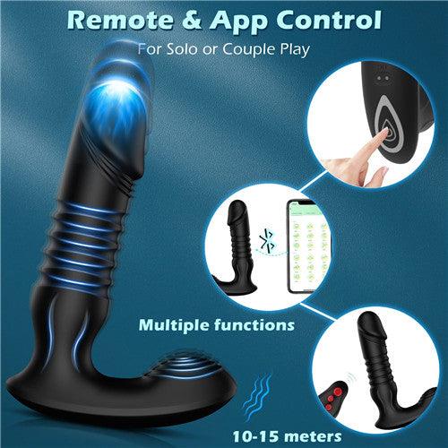 App & Remote Control Anal Vibrator Makayla - Delightor