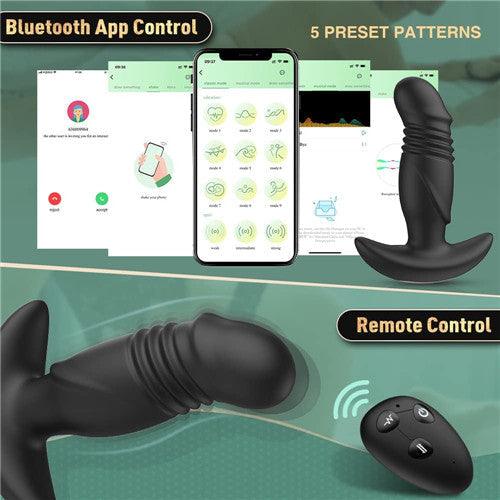 App & Remote Control Anal Vibrator Natalie - Delightor