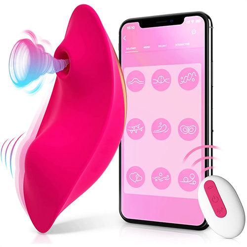 APP & Remote Control Sucking Egg Vibrator Paramela - Delightor