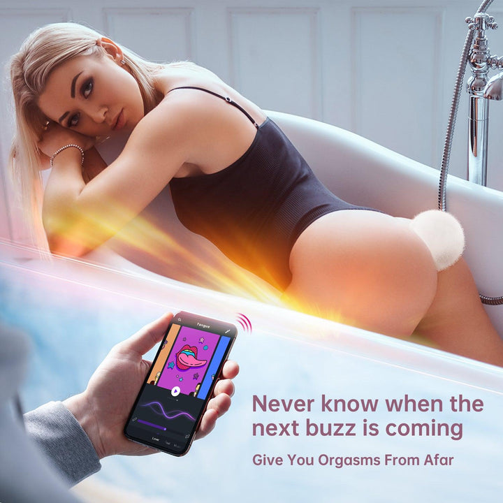 APP Control Anal Vibrator Bunny - Delightor