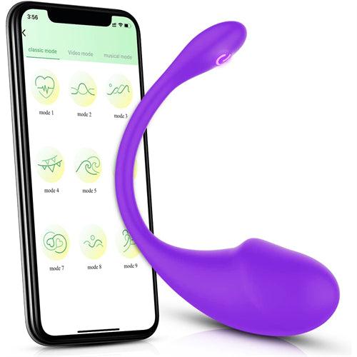 APP Control Vibrator Lola Hot Pink - Delightor