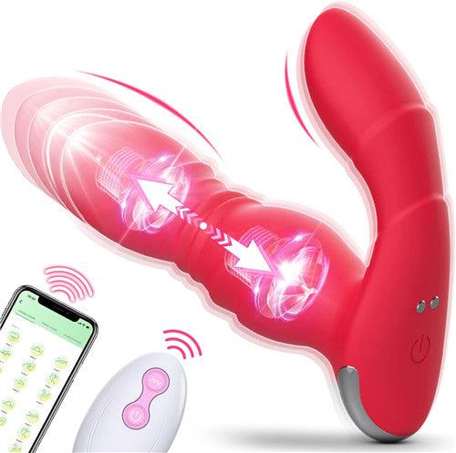 App＆Remote Control Thrusting Vibrator Thrusting Nancee Green - Delightor