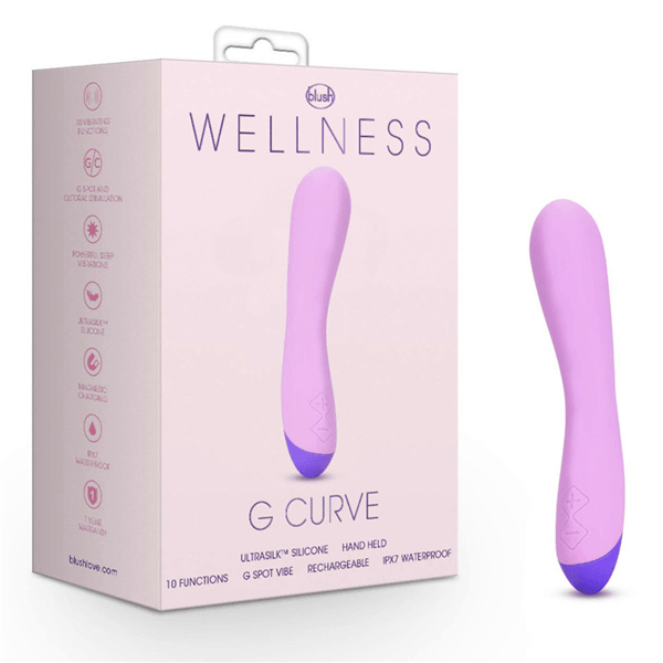 Blush Wellness G Curve Vibrator - Delightor