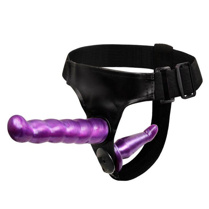 Double Strap-on Dildos Penis for Lesbian with Harness Belt - Delightor