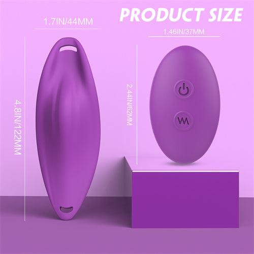 Female Wireless Vibrating Panty Purple - Delightor