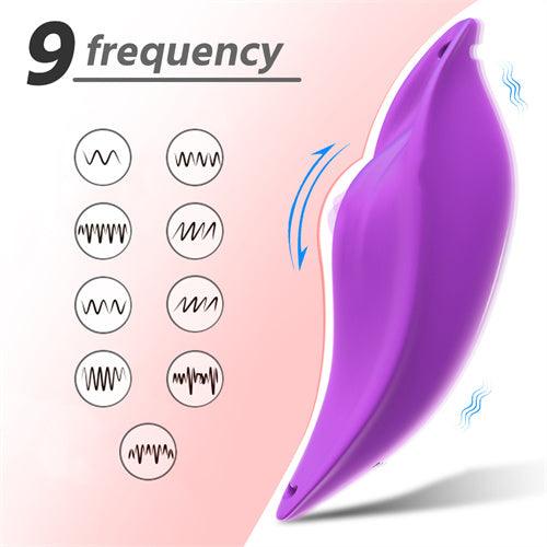 Female Wireless Vibrating Panty Purple - Delightor