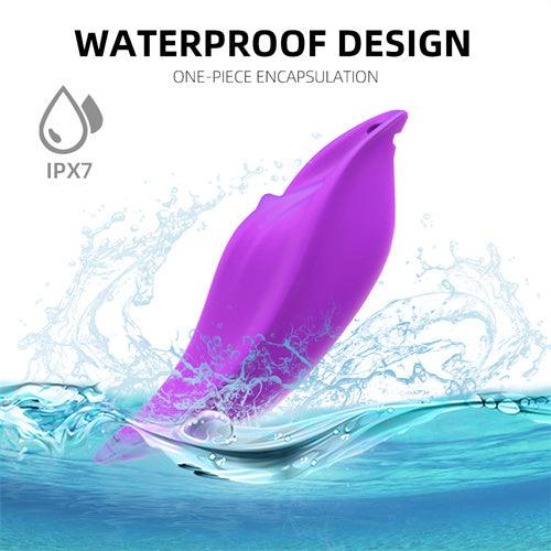 Female Wireless Vibrating Panty Purple - Delightor