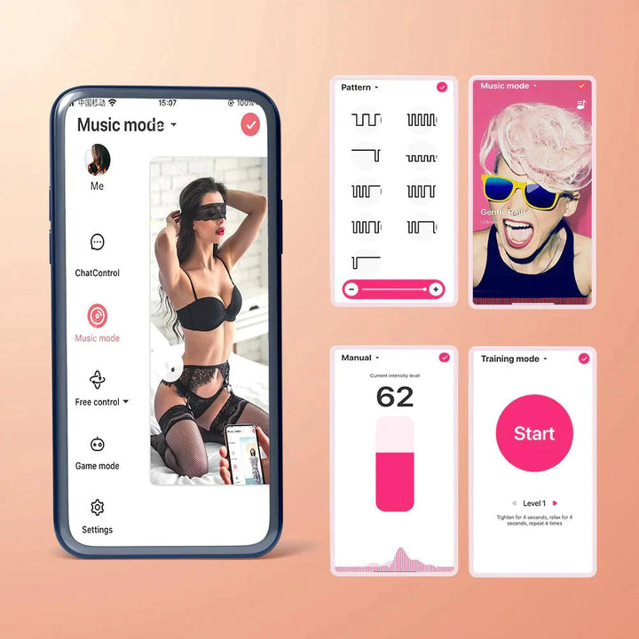 Flamingo App Controlled Vibrator - Delightor