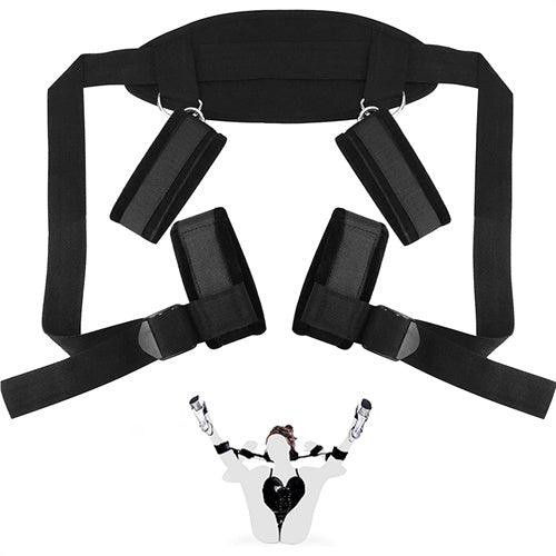 Hand & Ankle Cuff Bed Restraints - Delightor