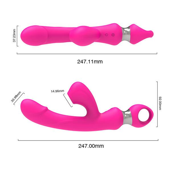 Handle Sucking Rabbit Vibrator - Delightor