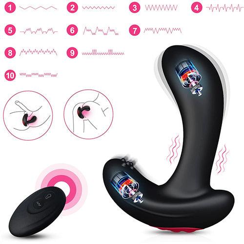 Inflatable Anal Vibrator - Delightor