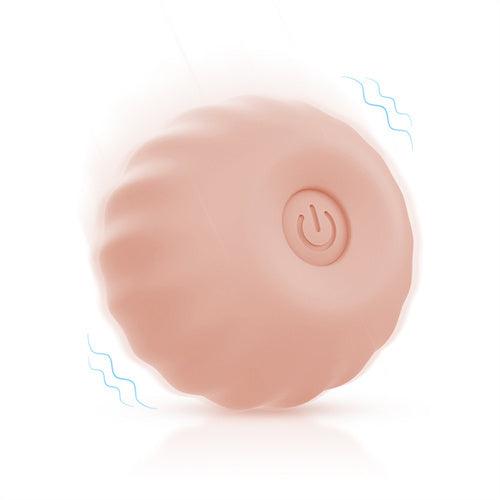 Internal Condom Vibrating Ball Hot Pink - Delightor