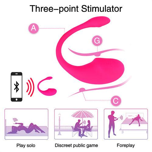 Lalo APP Controlled Vibrator - Delightor