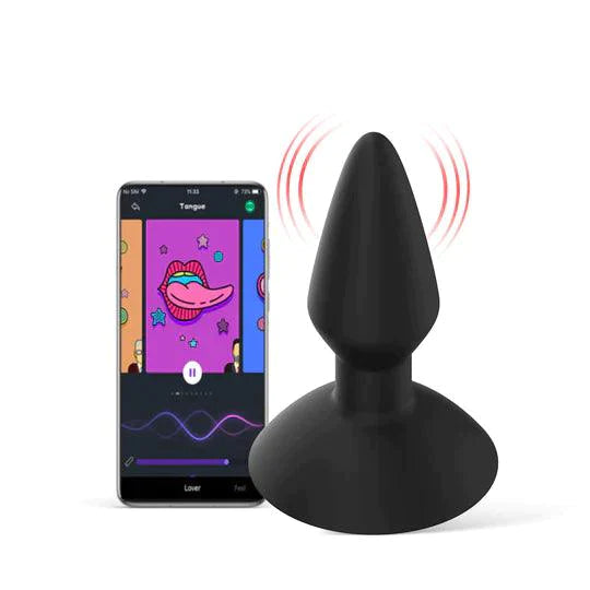 Magic Equinox App Controlled Butt Plug with Suction-Cup - Delightor