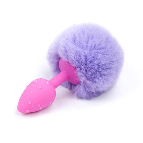 Rabbit Tail Butt Plug_Silicone