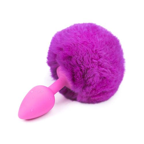 Rabbit Tail Butt Plug_Silicone