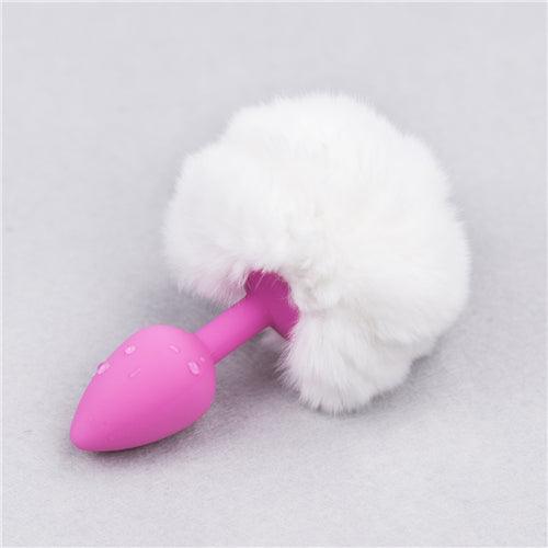 Rabbit Tail Butt Plug_Silicone