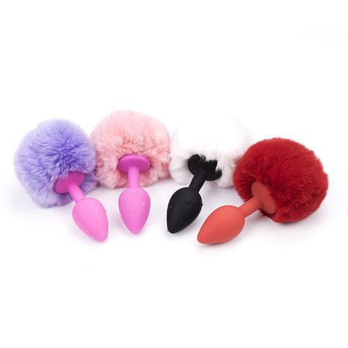 Rabbit Tail Butt Plug_Silicone