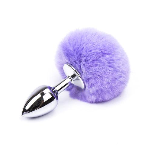 Rabbit Tail Butt Plug_Silicone