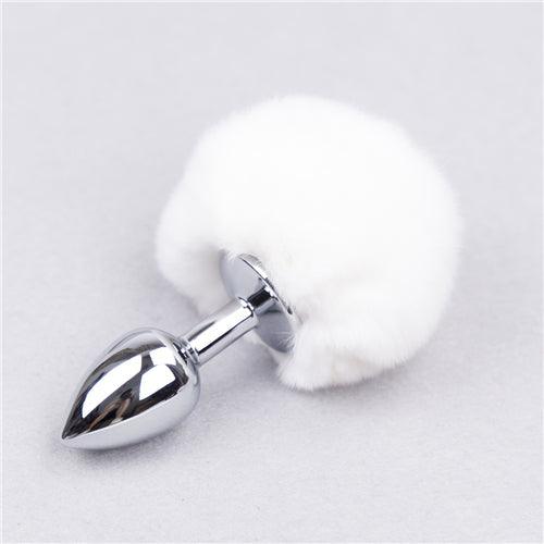 Rabbit Tail Butt Plug_Silicone