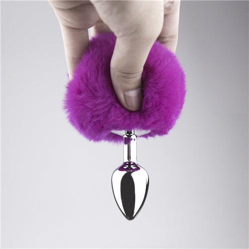 Rabbit Tail Butt Plug_Silicone