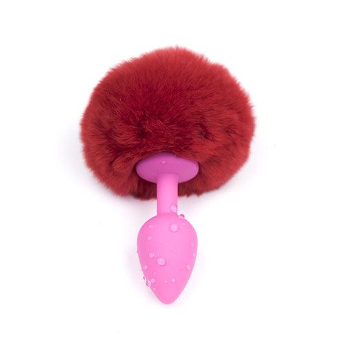 Rabbit Tail Butt Plug_Silicone