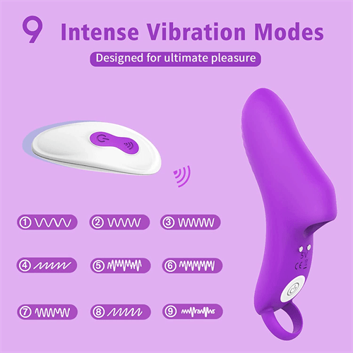 Remote Control Finger Vibrator - Delightor