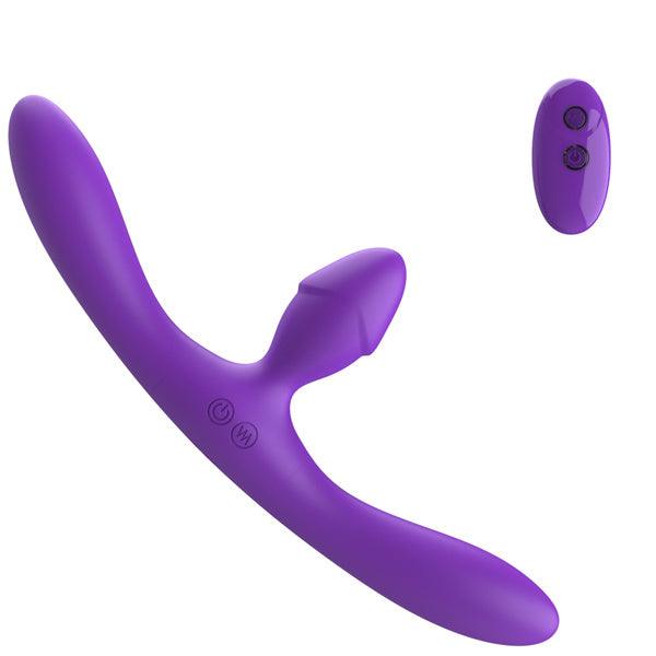 Remote Control Three Tops Rabbit Vibrator - Delightor