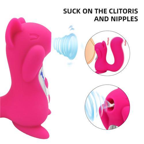 Squirrel Vibrator Red - Delightor