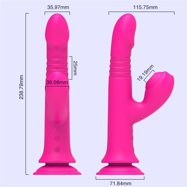 Sucking Swing Rabbit Vibrator - Delightor