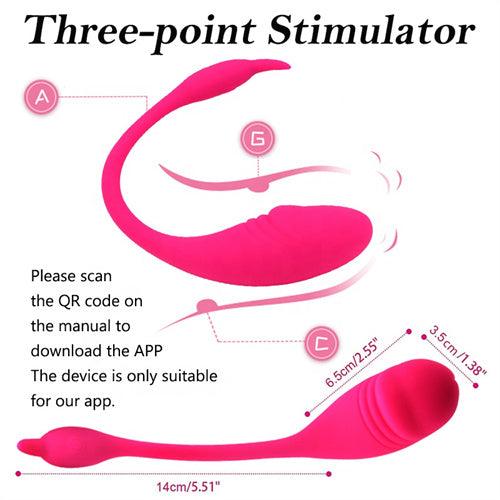 Tadpole APP Controlled Vibrator - Delightor