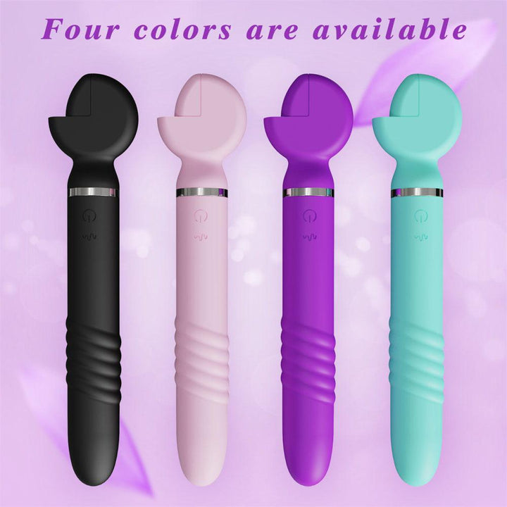 Thrusting Wrench Vibrator Purple - Delightor