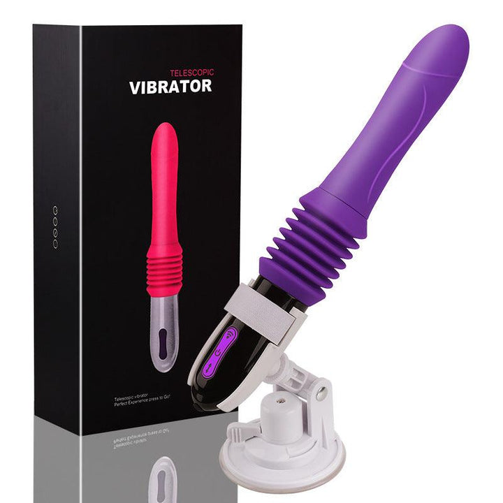 USB Charging Women Automatic Retractable Masturbator Machine - Delightor